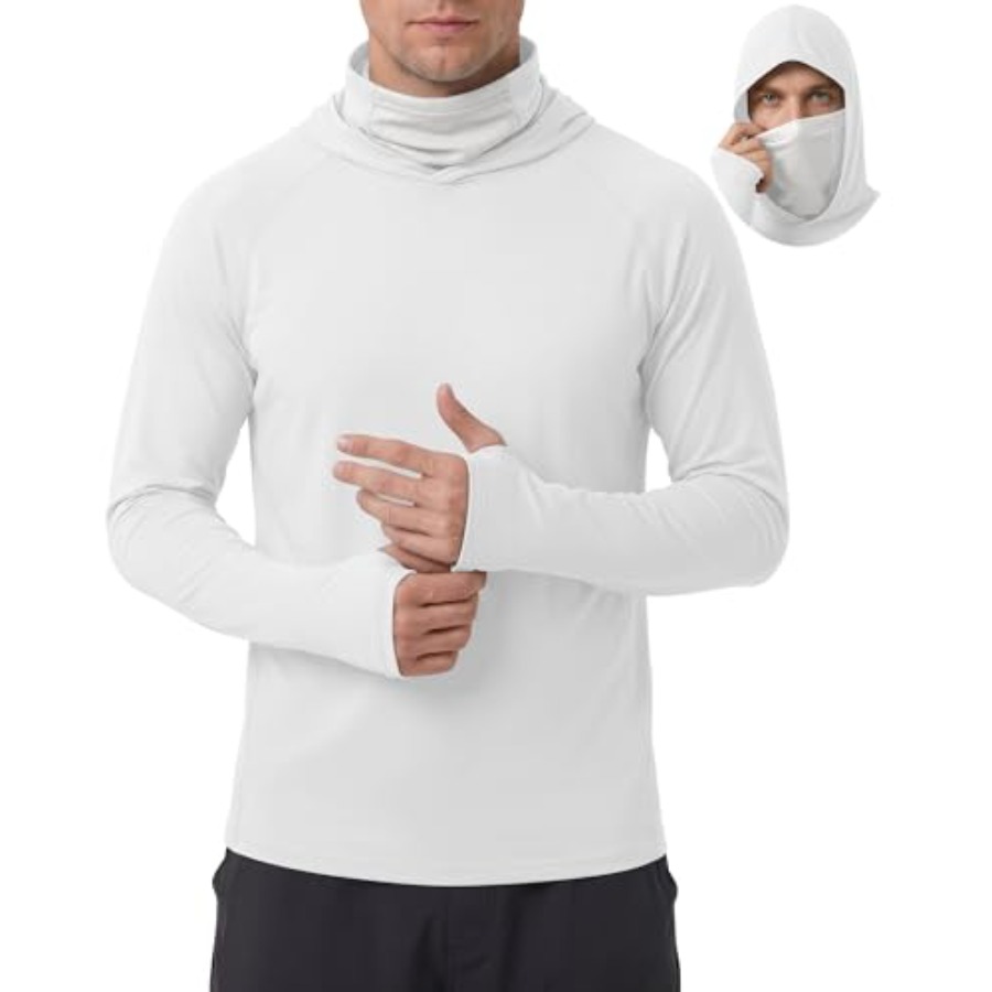 Men's UPF 50+ Sun Protection H - огляд і ціна Fishing Hoodie