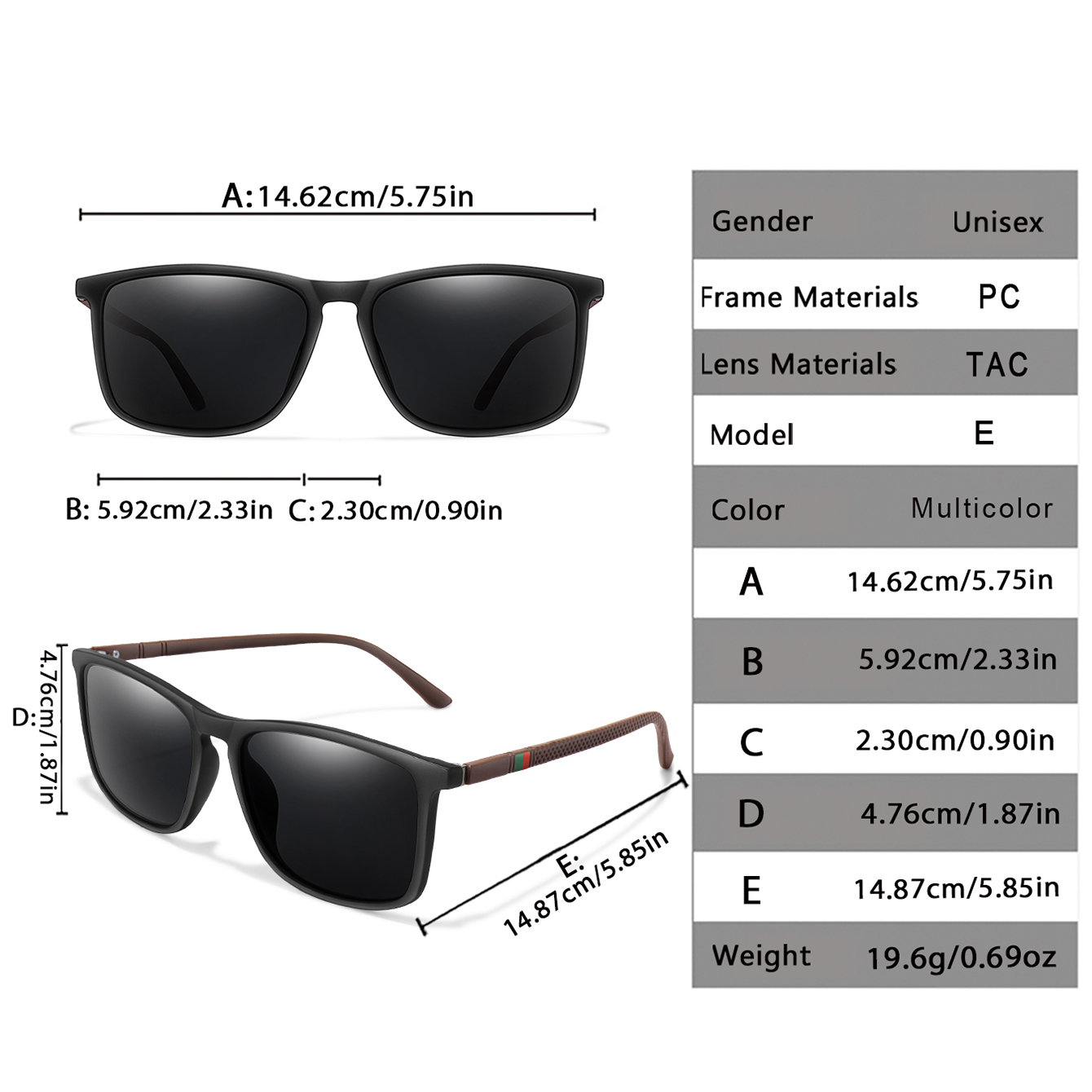 Men's Classic Polarized Sungla - огляд і ціна Fishing Sunglasses Polarized