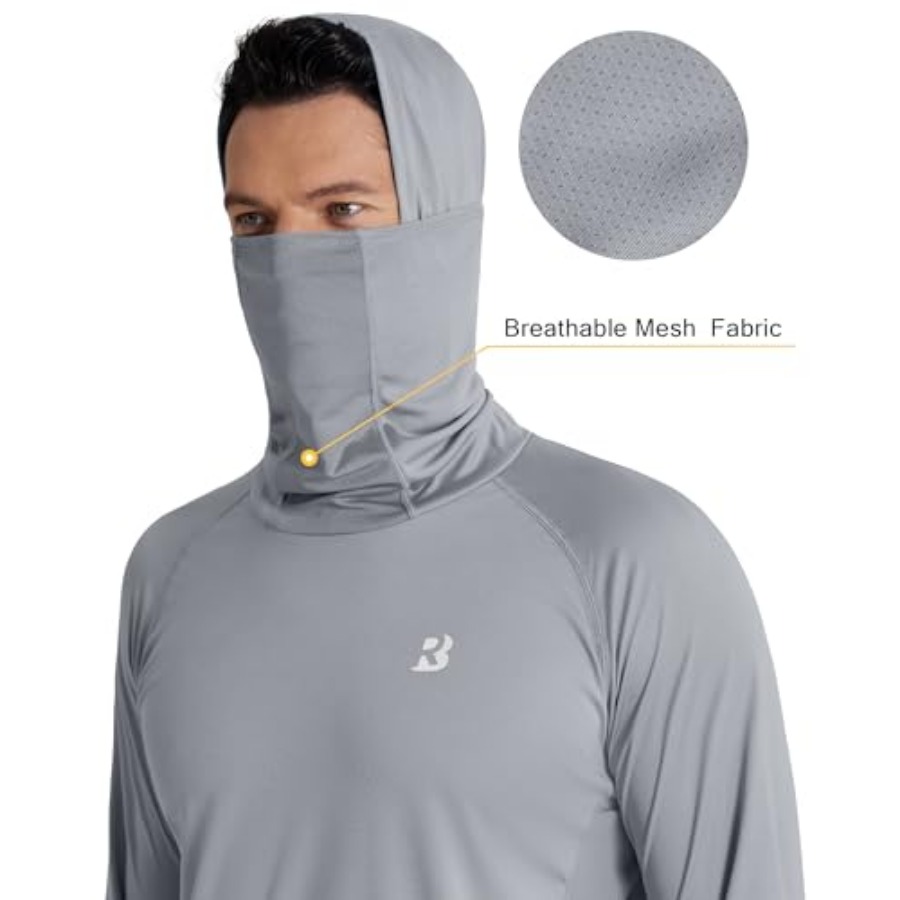 Roadbox UPF 50+ Men's Hooded F - огляд і ціна Fishing Shirt Uv Protection