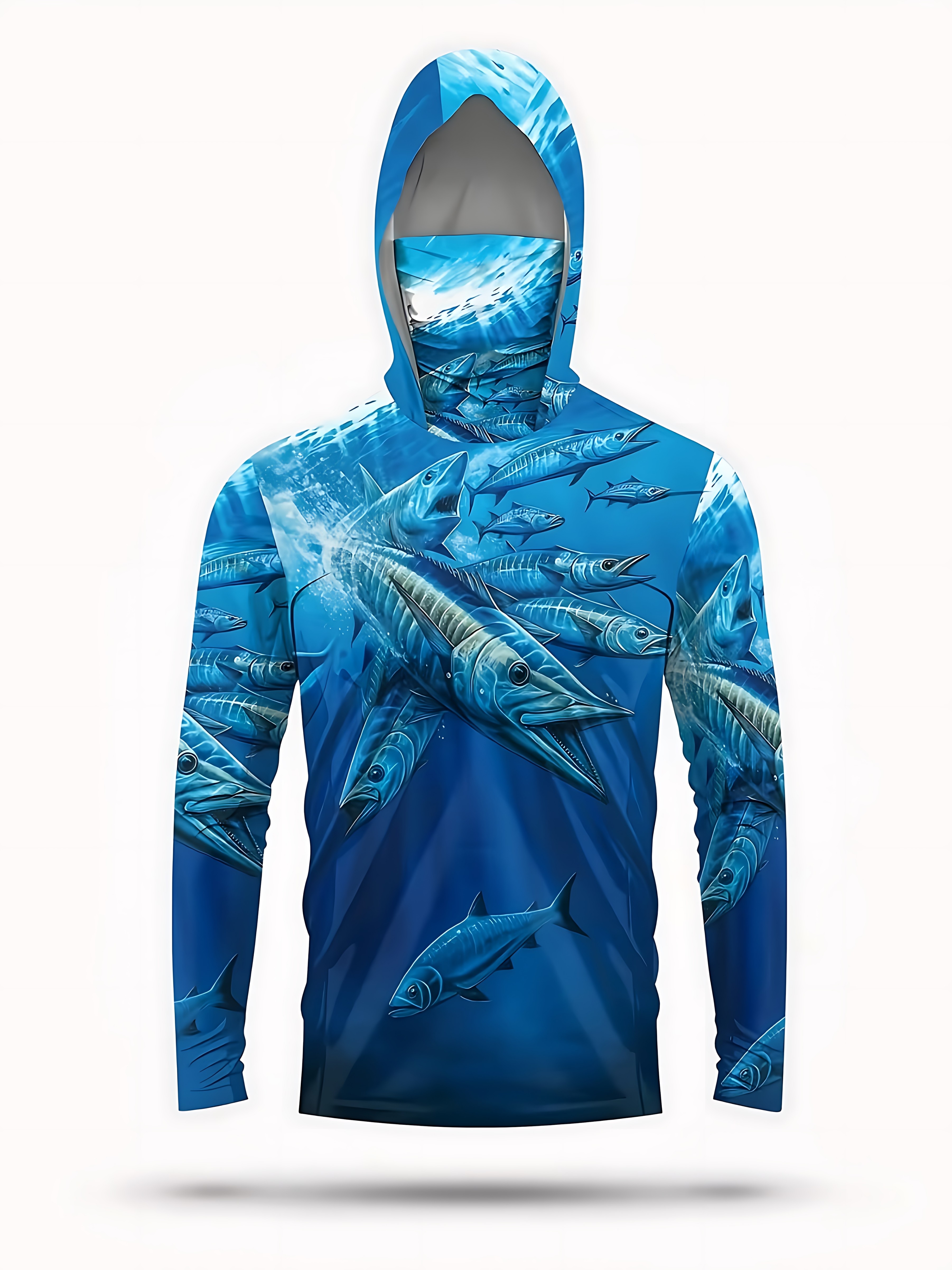 Fishing Shirt Hooded Men Fishi - огляд і ціна Fishing Shirt Uv Protection