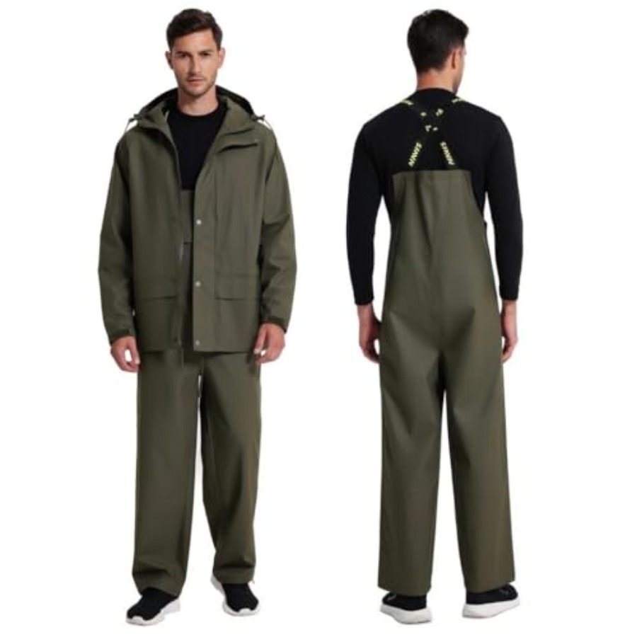 Mens PRO Workwear 3-Piece Wate - огляд і ціна Fishing Rain Suit