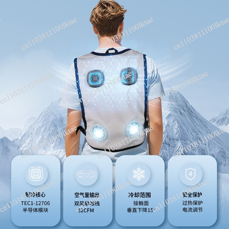 Semiconductor Refrigeration He - огляд і ціна Fishing Vest