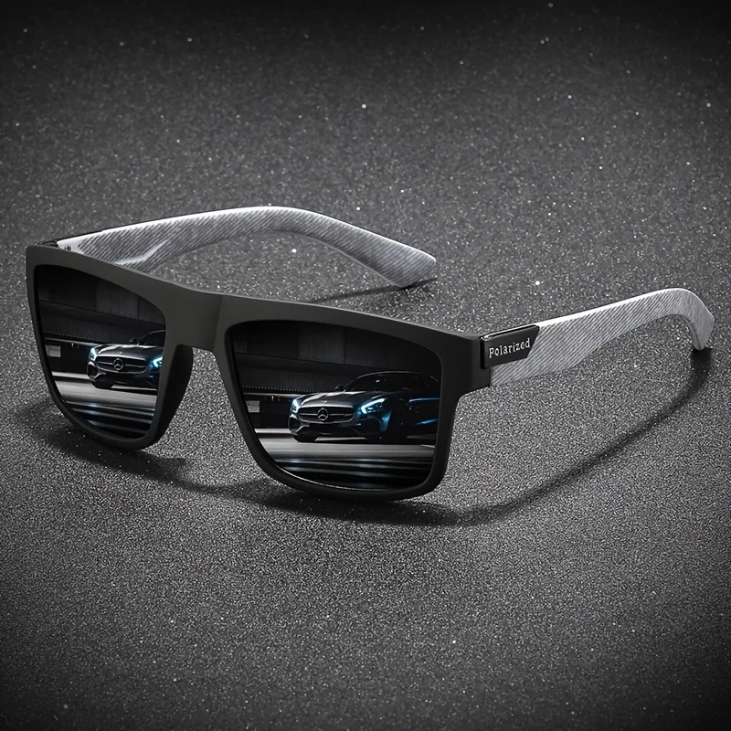 Fashion Vintage Square Polariz - огляд і ціна Fishing Sunglasses Polarized