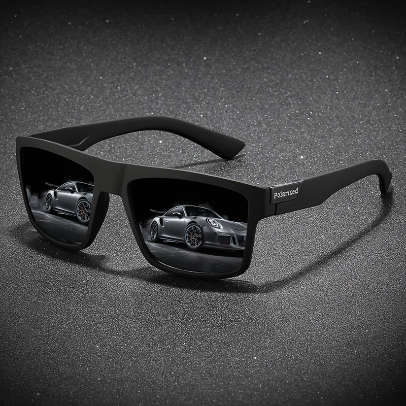 Fashion Vintage Square Polariz - огляд і ціна Fishing Sunglasses Polarized