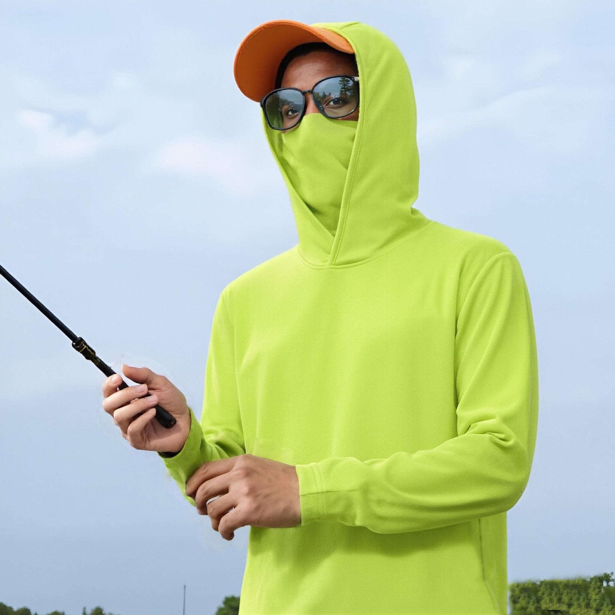 4 Pack Men's Running Hoodie wi - огляд і ціна Fishing Hoodie