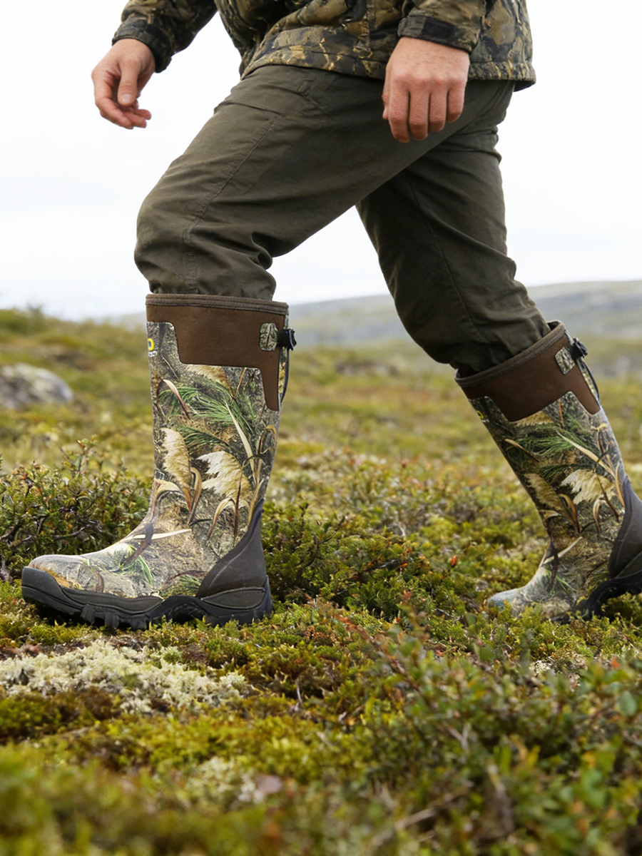 Men's High-Cut Camouflage Rain - огляд і ціна Fishing Boots