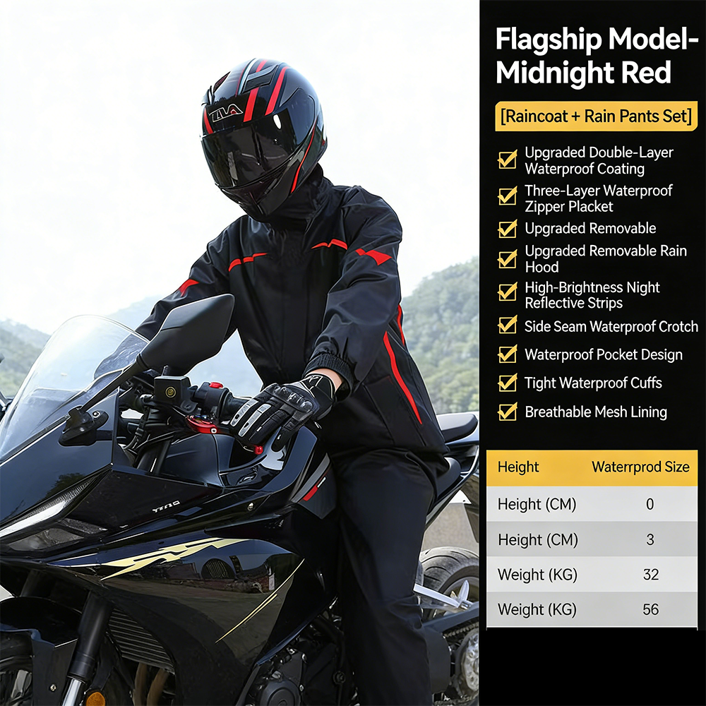 Motorcycle Rain Suit Men Women - огляд і ціна Fishing Rain Suit