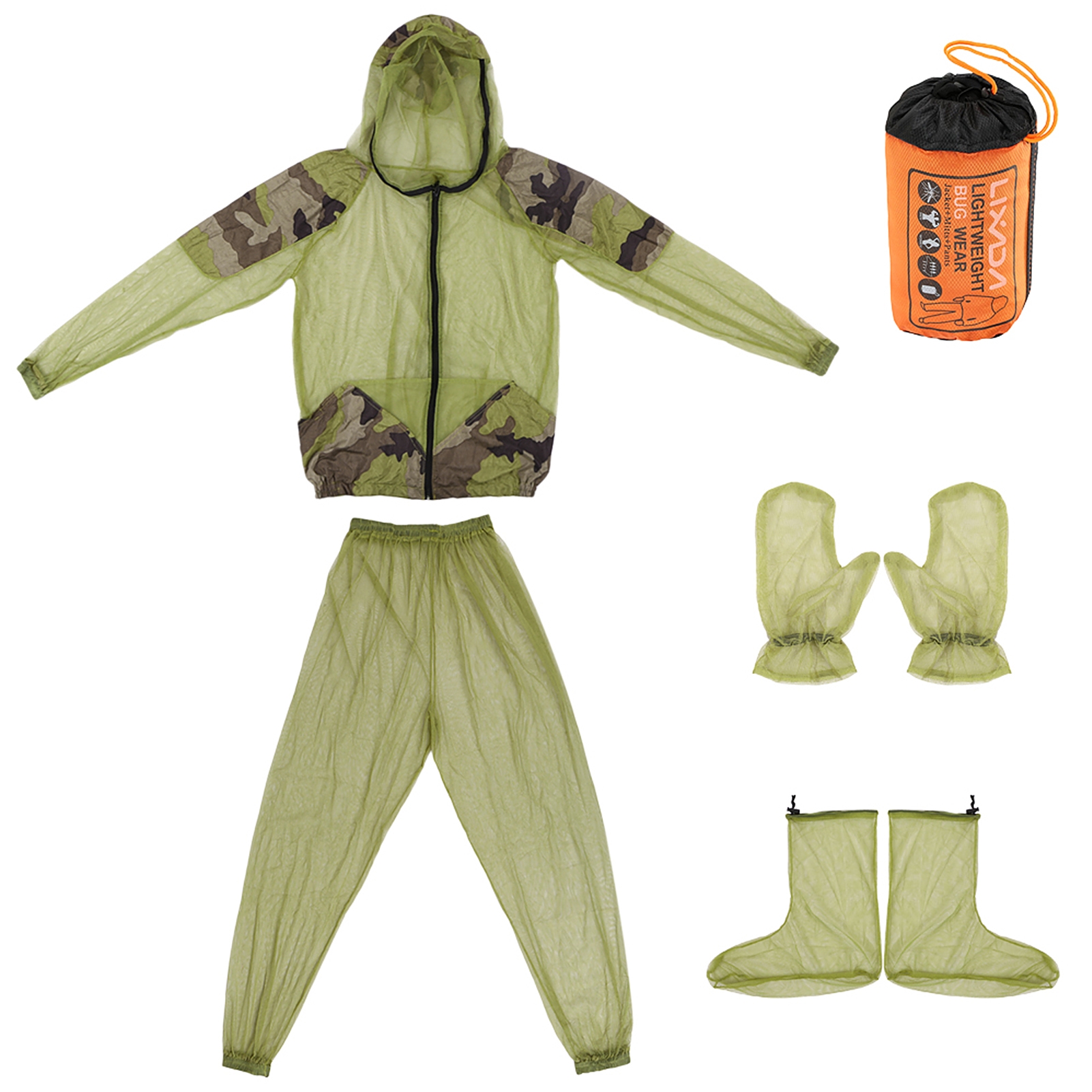 Lixada Outdoor Mosquito Repell - огляд і ціна Fishing Gloves