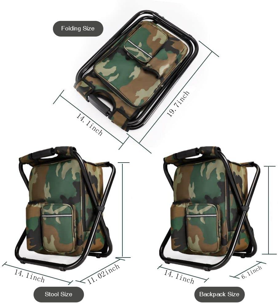 Portable Folding Camping Stool - огляд і ціна Fishing Bag Waterproof